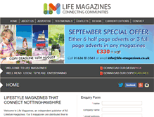 Tablet Screenshot of life-magazines.co.uk